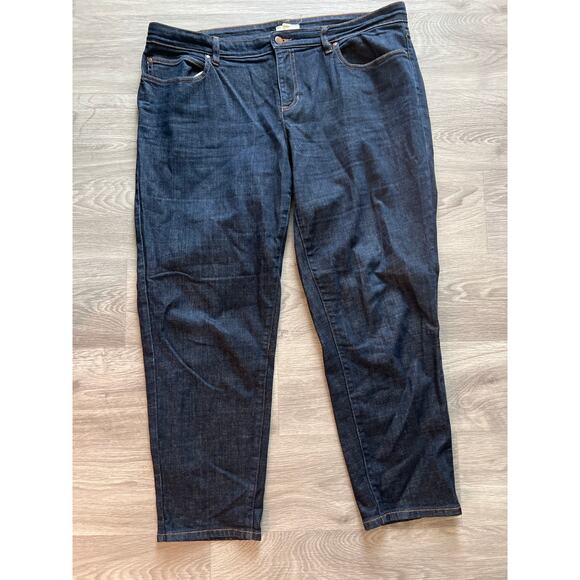 Eileen Fisher size 16 ankle jeans - Picture 1 of 4